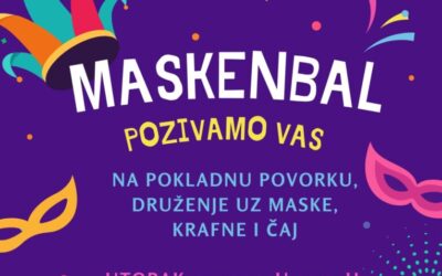 Pozivamo vas na veseli školski maskenbal!