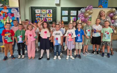 Svečani prijem Lovrakovih prvašića