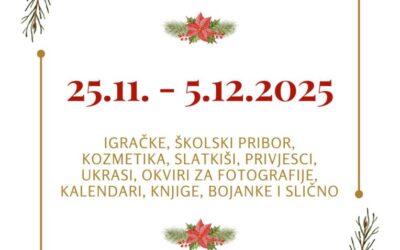 Prikupljanje donacija za tombolu – uključimo se svi!