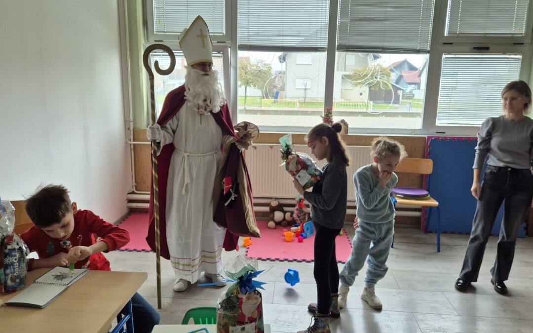 Posjet Svetog Nikole u našoj školi