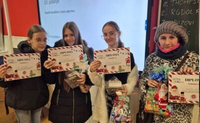 Prvi božićni kviz u našoj školi – spoj znanja, zajedništva i blagdanskog duha