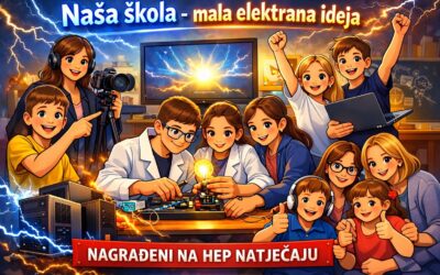 Uspjeh naše škole na HEP-ovu nagradnom natječaju „Za naše male genijalce“