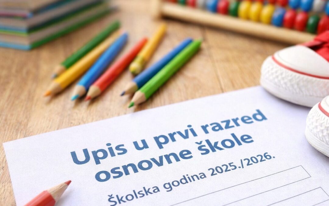 Obavijest o upisu djece u prvi razred za školsku godinu 2025./2026.