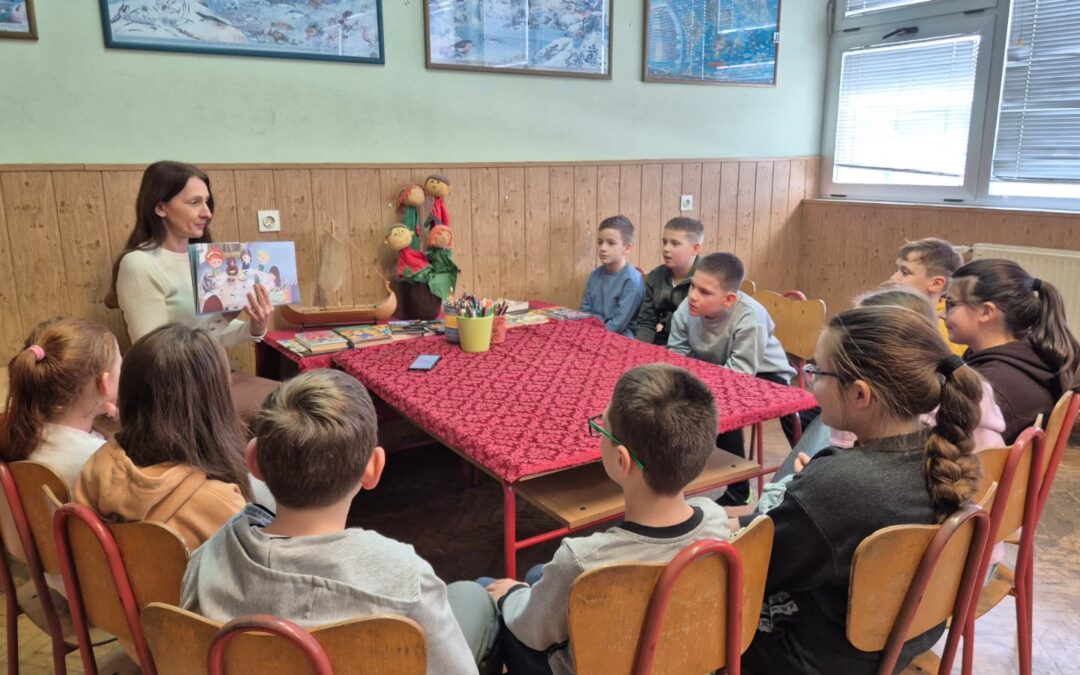 Trećaši naše škole uključeni u Nacionalni čitalački izazov „15 po 15“