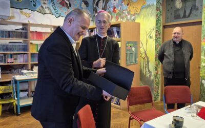 Kanonski pastoralni pohod mons. Ivana Ćurića našoj školi