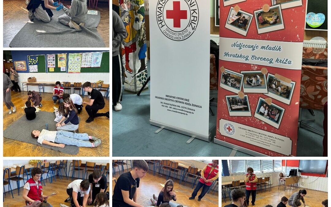 Domaćini Natjecanja mladih Hrvatskog Crvenog križa