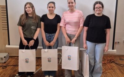 Naše učenice osvojile izvrsno 5. mjesto na županijskom finalu Kviz lige