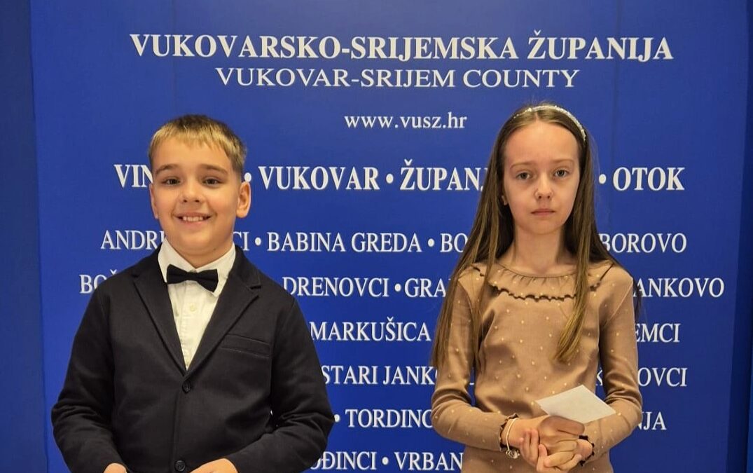 Naši mali zastupnici za zdravlje uspješno predstavili svoju školu u Vinkovcima